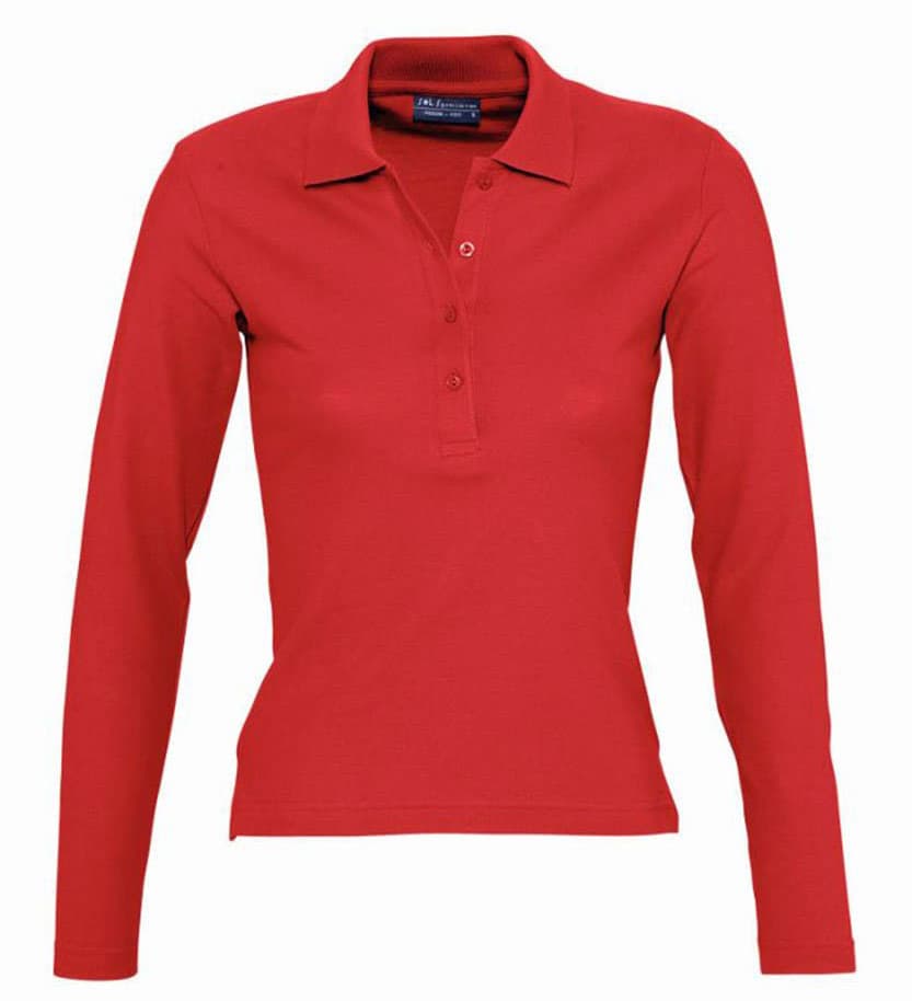 Ženska majica sa dugim rukavima Sols Podium Red vel. XL 11317