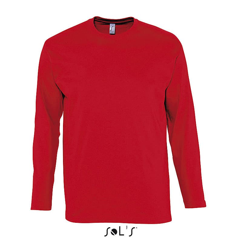 Sols Monarch Muška majica dug rukav Red veličina XL 11420