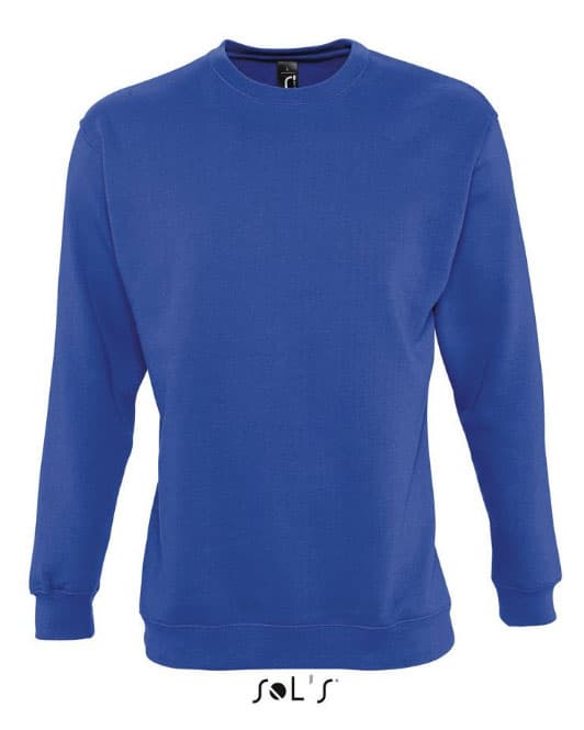 Uniseks dukserica Sols New Supreme - boja Royal Blue - veličina S 13250