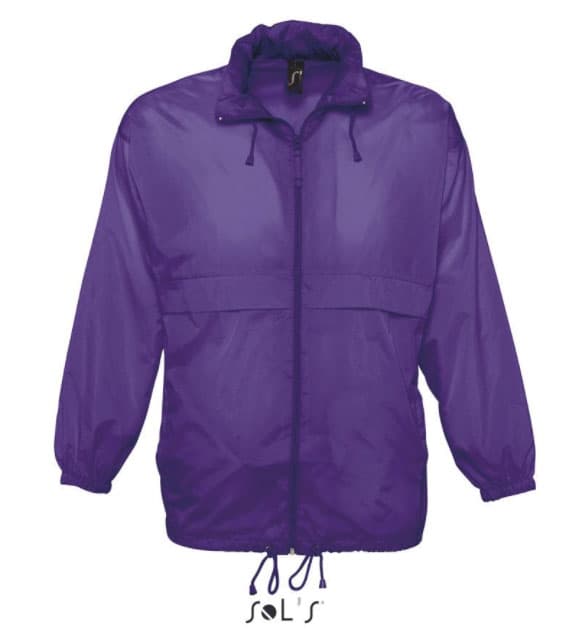 Sols Vetrovka - jakna za vetar Surf Dark Purple veličina S 32000