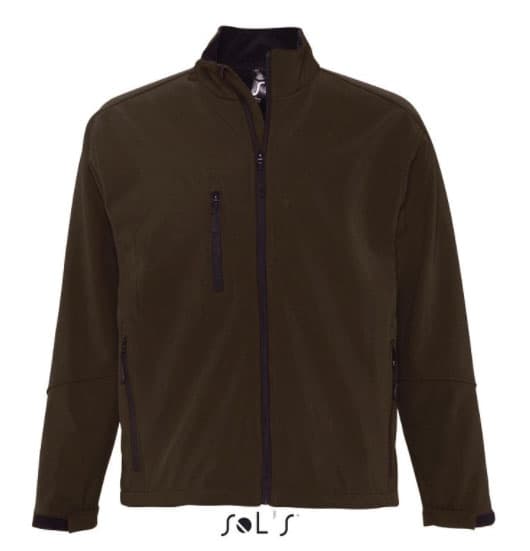 Sols Softshell muška jakna Relax French Navy S 46600