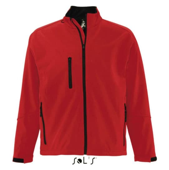 Sols Softshell muška jakna Relax Red L 46600
