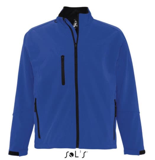 Softshell muška jakna Sols Relax Royal Blue L 46600