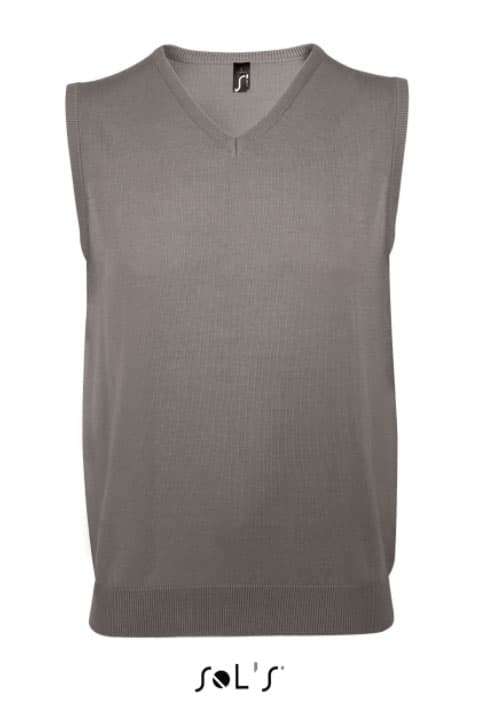 Sols Uniseks prsluk - pulover Gentleman Grey veličina XS 00591