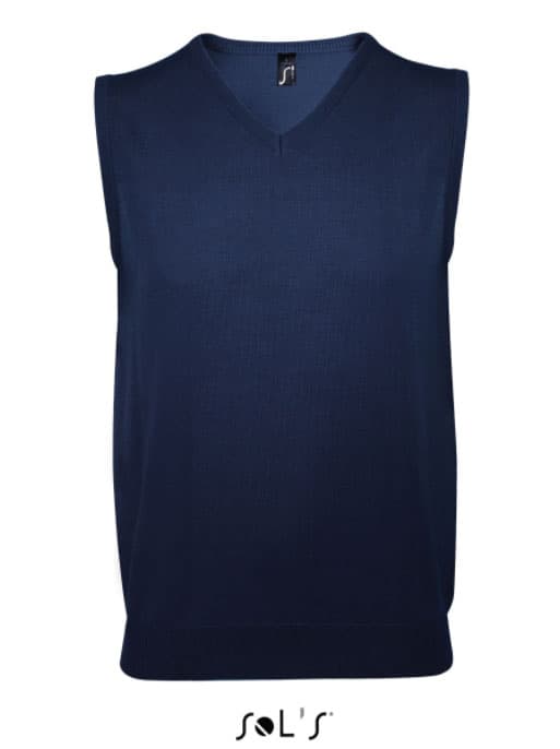Sols Prsluk - pulover uniseks Gentleman Navy veličina L 00591