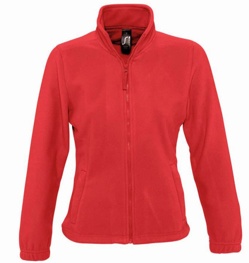 Sols Ženski duks sa rajsferšlusom North Women Red veličina M 54500