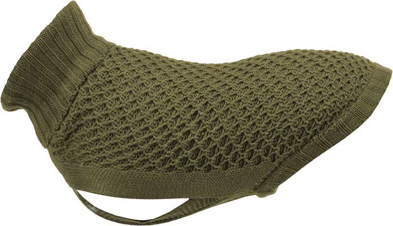 Džemper za psa Norwood olive vel S leđa 36cm Trixie 6800706