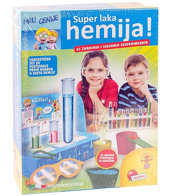 Mali Genije Super Laka Hemija Lisciani 36486