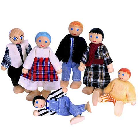 Woodyland Lutke Porodica 6 komada 90620