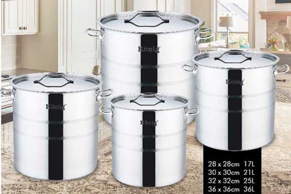 Konig Lonac Sa Poklopcem 36L
