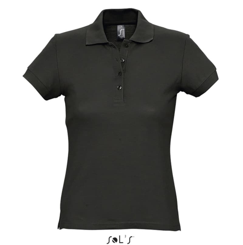 Sols Ženska Polo majica Passion Black veličina XXL 11338