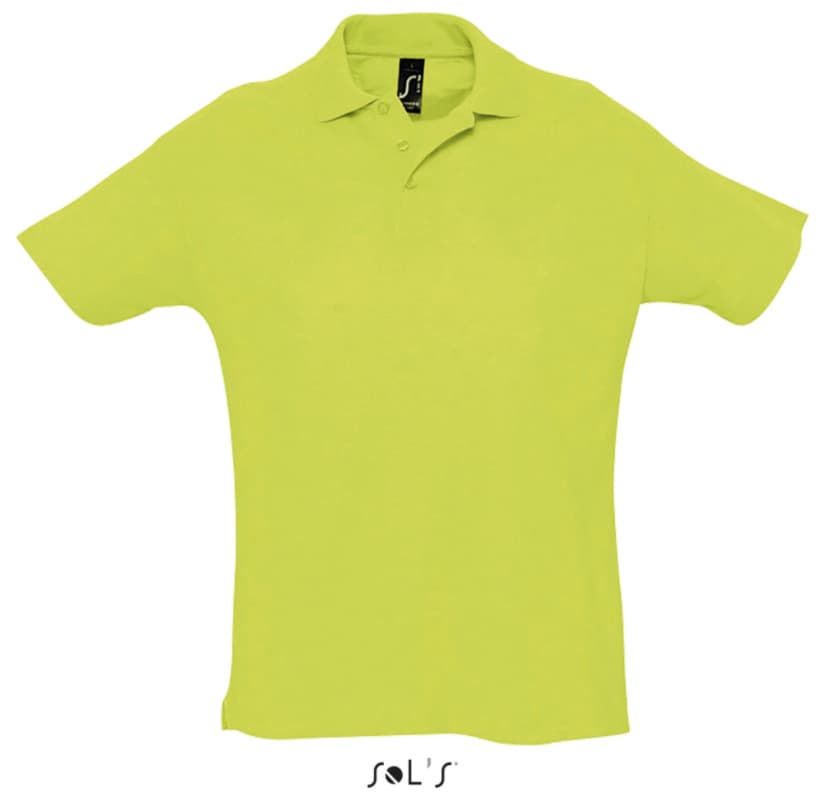 Sols Muška polo majica sa kratkim rukavima Summer II Apple Green veličina S 11342