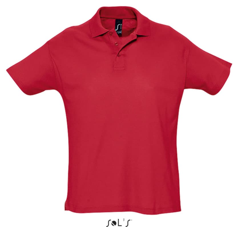 Sols Muška polo majica Summer II Red veličina XL 11342