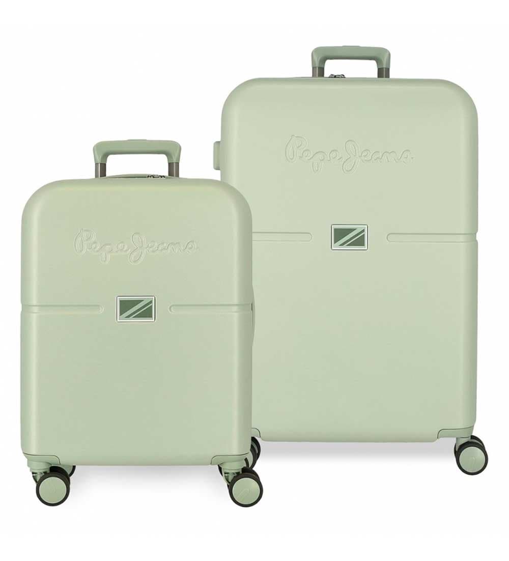 Koferi za putovanja 70cm i 55cm Pepe Jeans Accent mint 76995