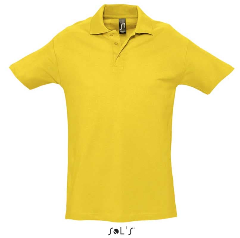 Sols Polo majica za muškarce Spring II Gold veličina XL 11362