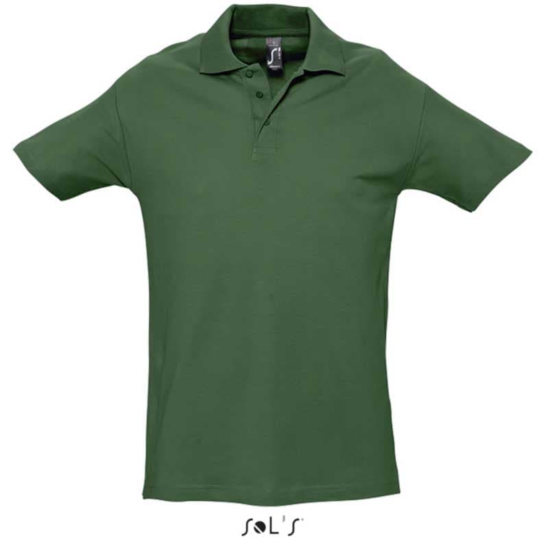 Sols Polo majica za muškarce Spring II Golf Green veličina XL 11362