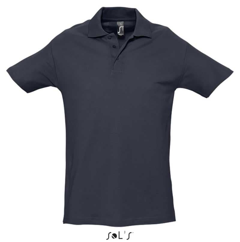 Sols Polo majica za muškarce Spring II Navy veličina S 11362
