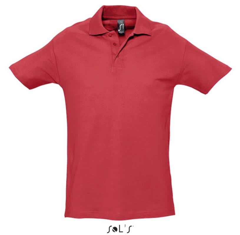 Sols Polo majica za muškarce Spring II Red veličina XL 11362