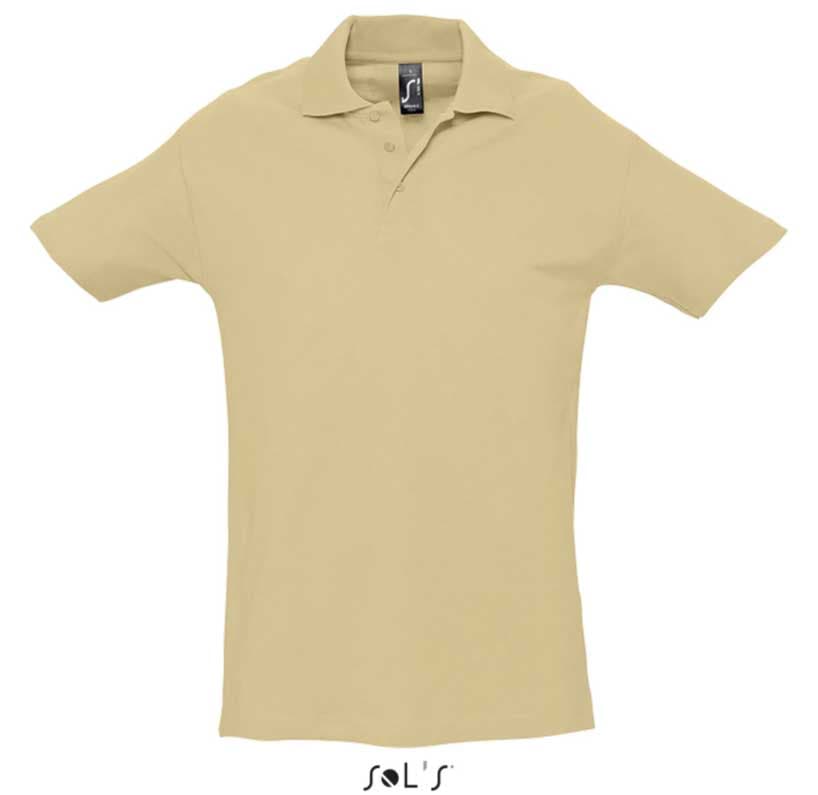Sols Polo majica za muškarce Spring II Sand veličina S 11362