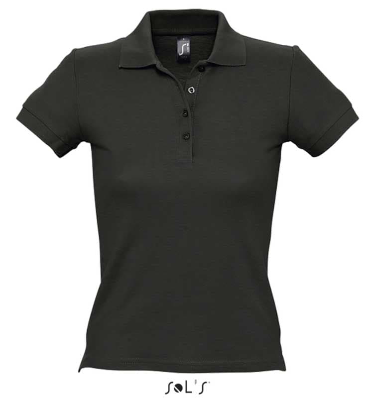 Polo majica za žene Sols People Black veličina S 11310
