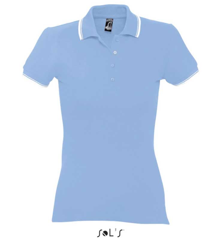Ženska polo majica Sols Practice Women Sky Blue veličina XXL 11366