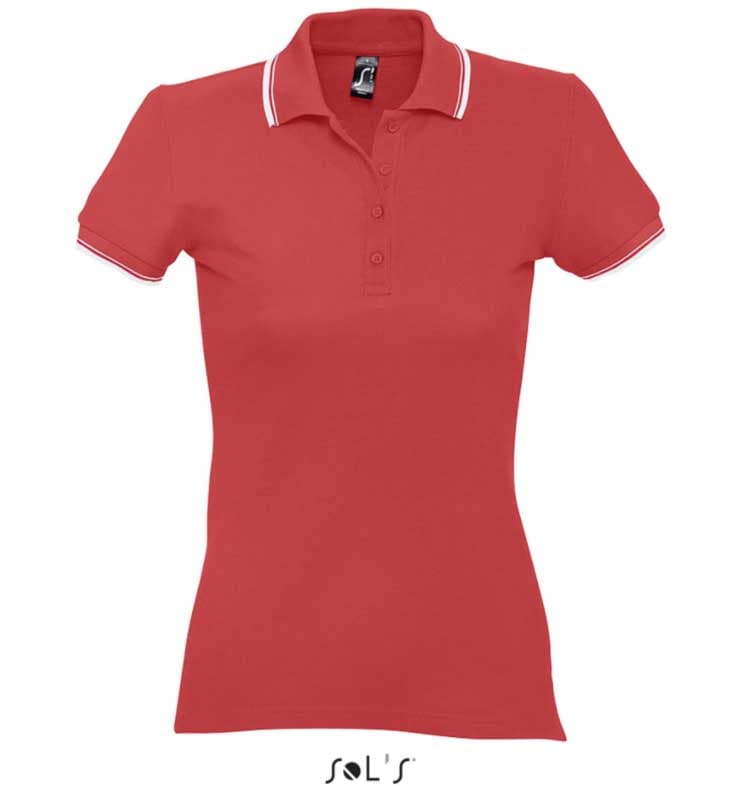Ženska polo majica Sols Practice Women Red veličina L 11366