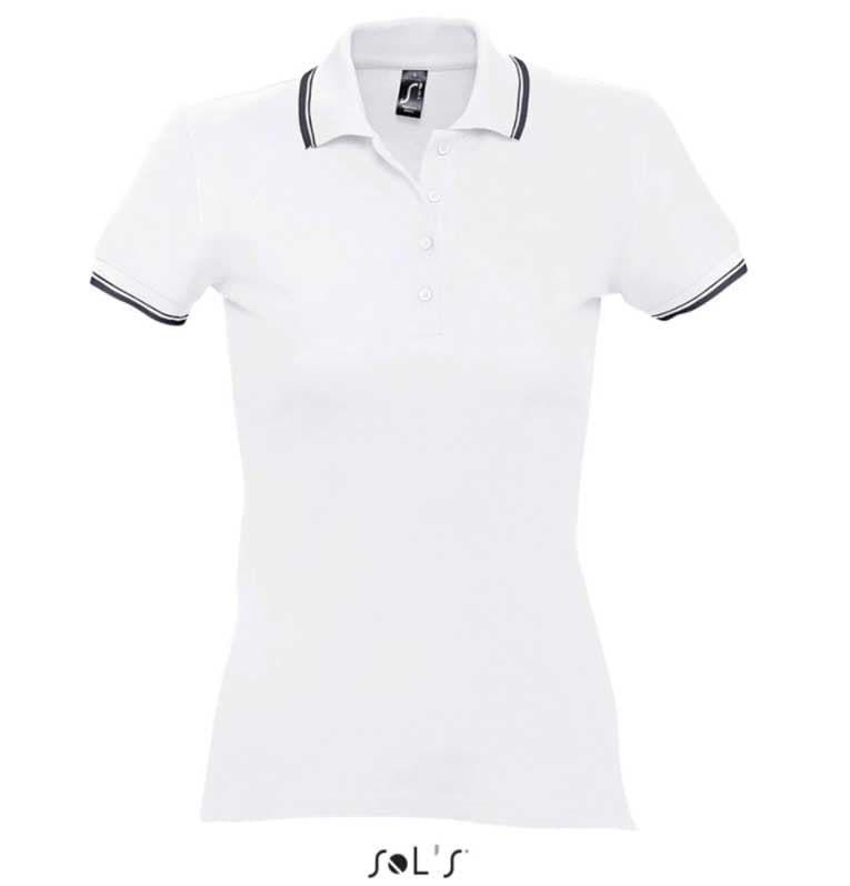 Ženska polo majica Sols Practice Women White veličina XL 11366