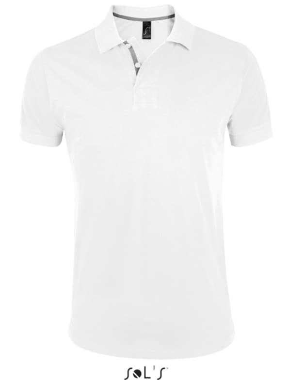 Sols Portland Muška majica sa kragnom vel. 3XL White 00574