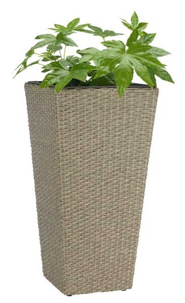 Visoka Saksija od petana Blumi 36x36x70cm natur