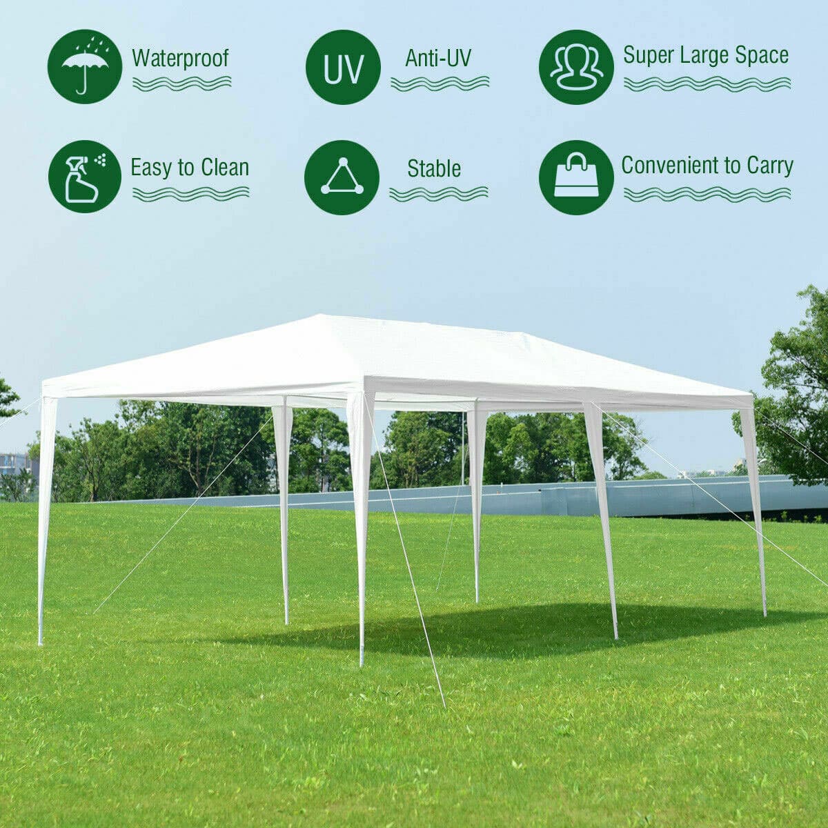 Paviljon - Party Šator Za Proslave 6 x 3 x 2.55 m