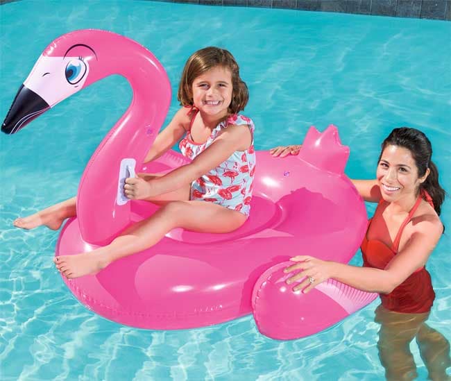 Bestway Igračka na naduvavanje za igru u vodi Flamingo 41099