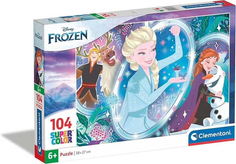 Puzzle slagalice 104 dela Zaleđeno kraljevstvo 2 Clementoni 25737
