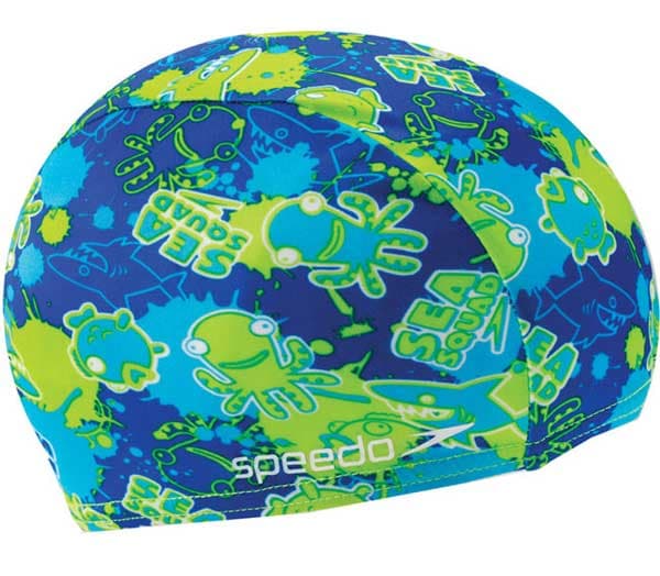 Speedo Dečija kapa za plivanje Sea Squad Plavo-zelena 4050200557
