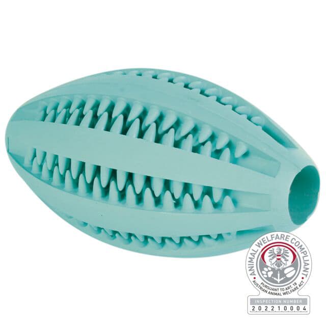 Trixie Igračka za pse Gumena ragbi lopta 11cm Denta Fun 3290