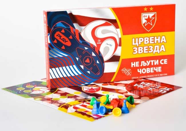 Društvena igra Ne ljuti se čoveče Crvena zvezda 300750