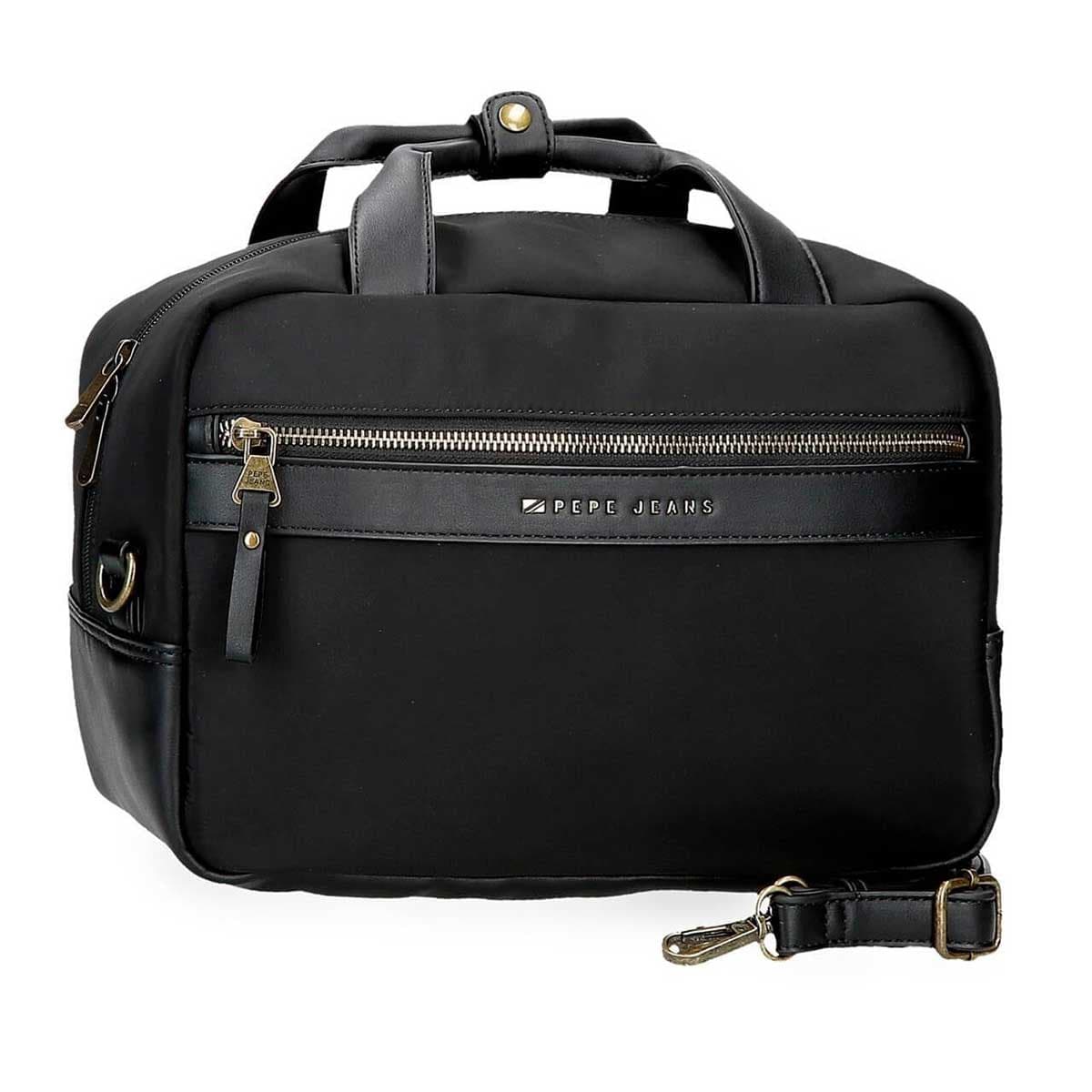 Ženska torba kozmetički neseser 2u1 Pepe Jeans Morgan black 79247
