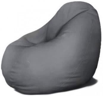 Lazy Bag Eko Koža Tamno siva L