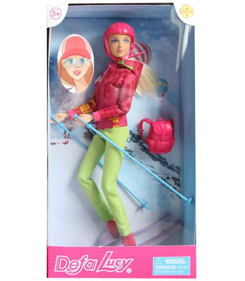 Lutka Defa Lucy Skijašica Assorted 83733