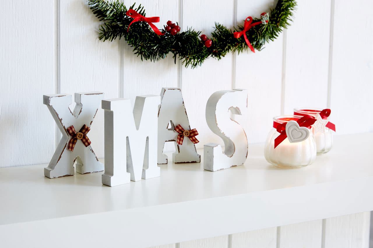 Novogodišnja Dekoracija XMAS - MDF