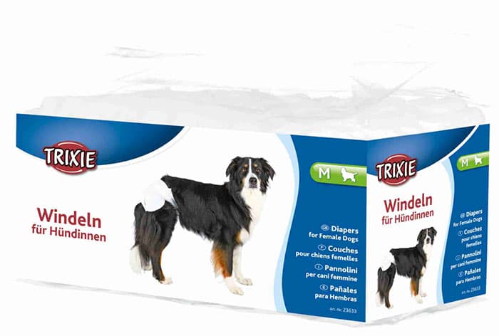 Pelene za ženske pse - veličina M - 12 komada Trixie 23633
