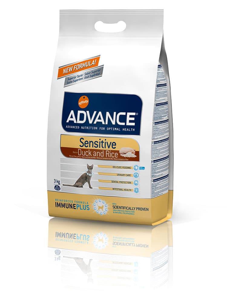 Advance Cat Sensitive Hrana za mačke - pačetina i pirinač 3kg