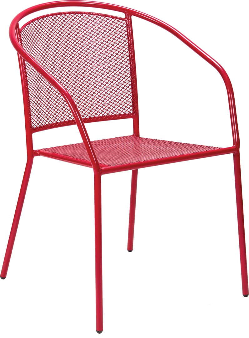 Baštenska Stolica Steel Mesh Arko Red