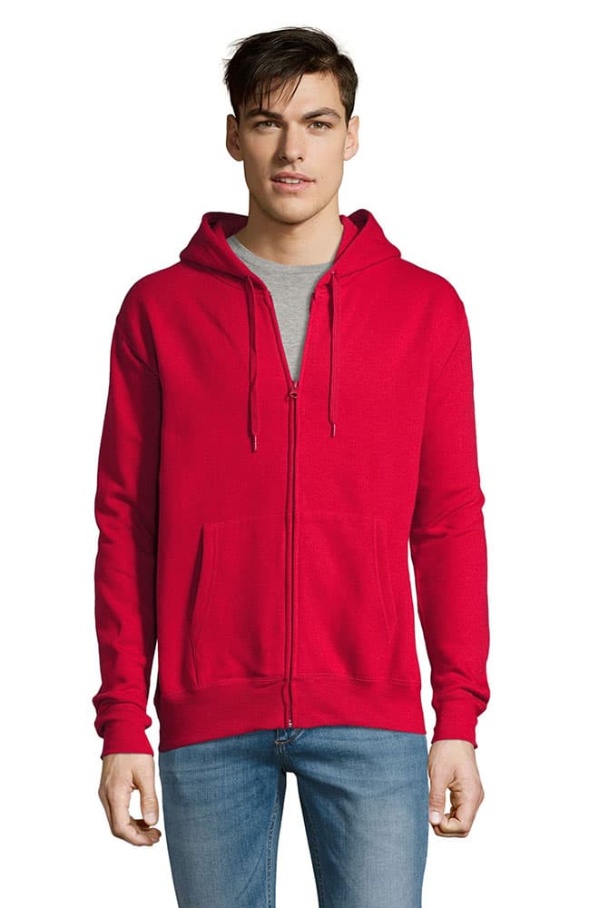 Sols Muška dukserica Seven Red XXL 47800