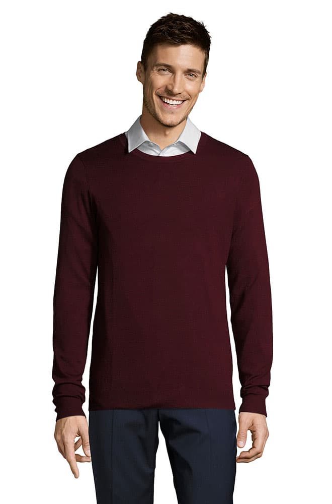 Sols Muški džemper Ginger Burgundy veličina 3XL 01712
