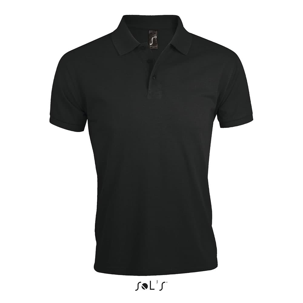 Muška polo majica sa kratkim rukavima Prime Black vel. XL Sols 00571