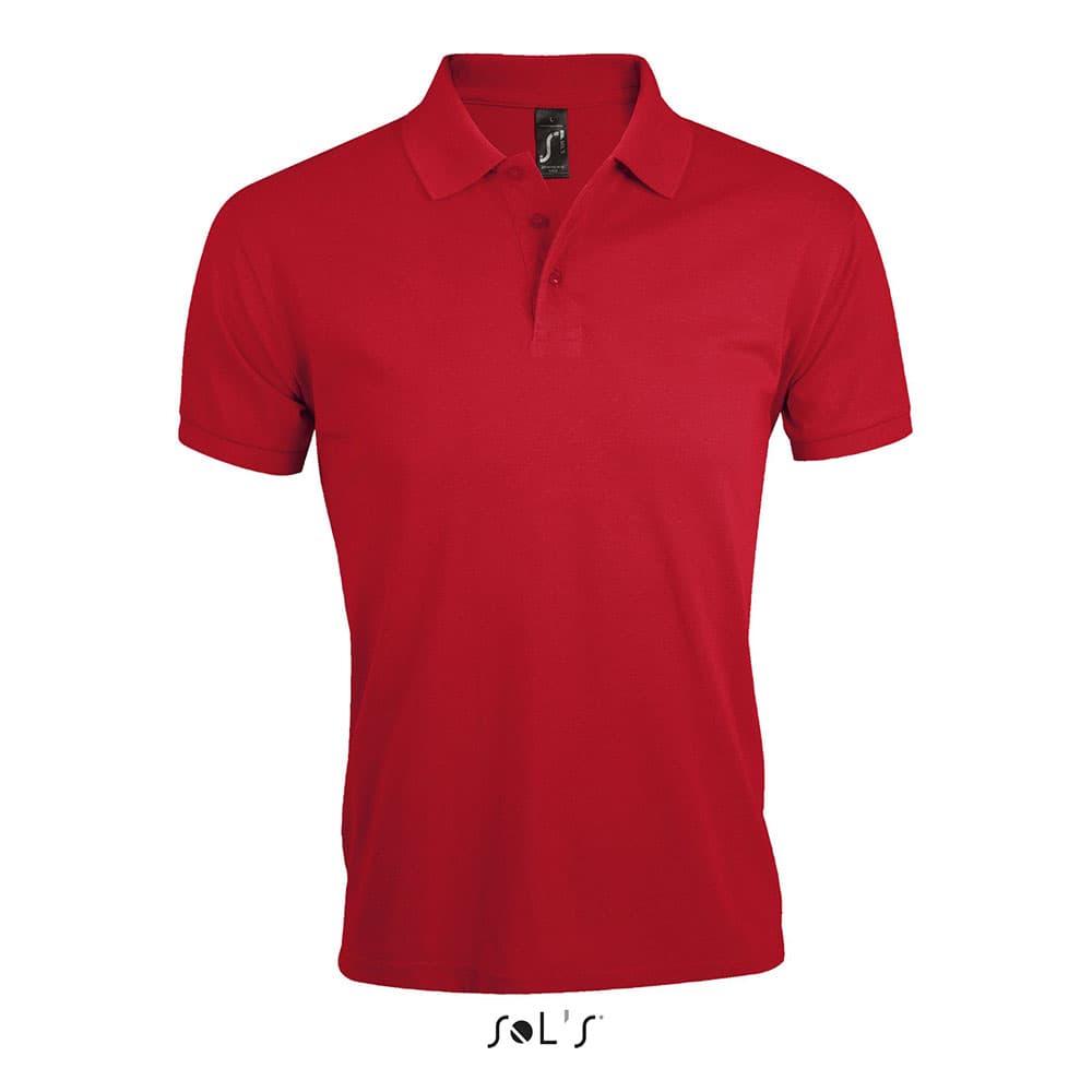 Muška polo majica sa kratkim rukavima Prime Red vel. XL Sols 00571