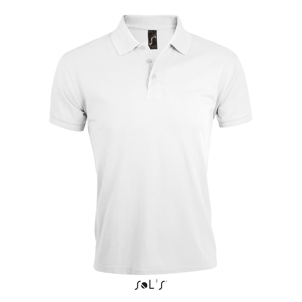 Muška polo majica sa kratkim rukavima Prime White vel. XXL Sols 00571