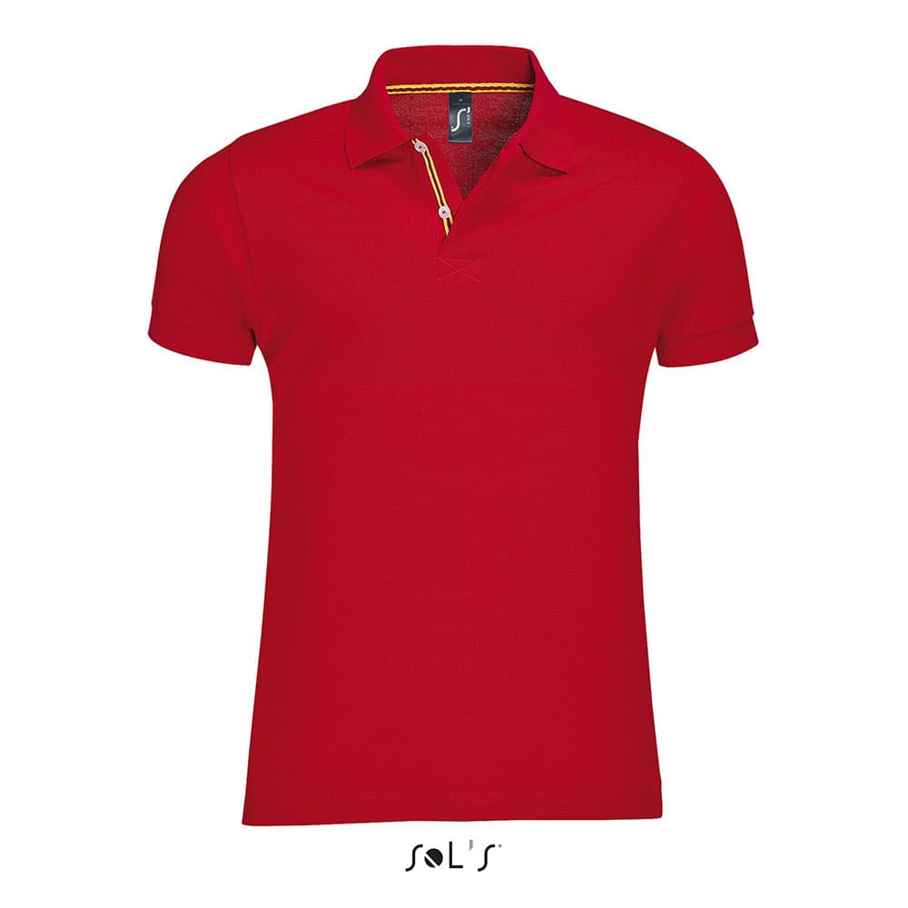 Pamučna muška polo majica Patriot Red veličina M Sols 00576