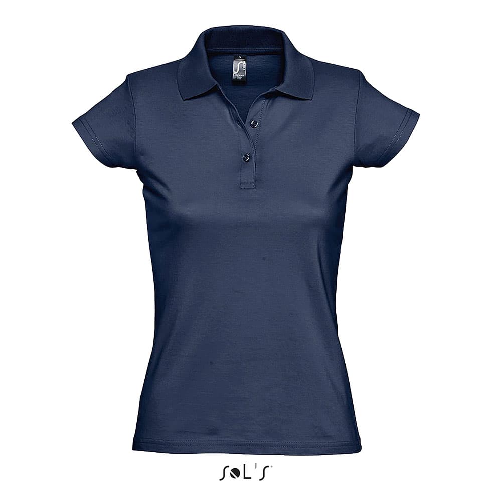 Sols Ženska pamučna polo majica Prescott Navy veličina S 11376