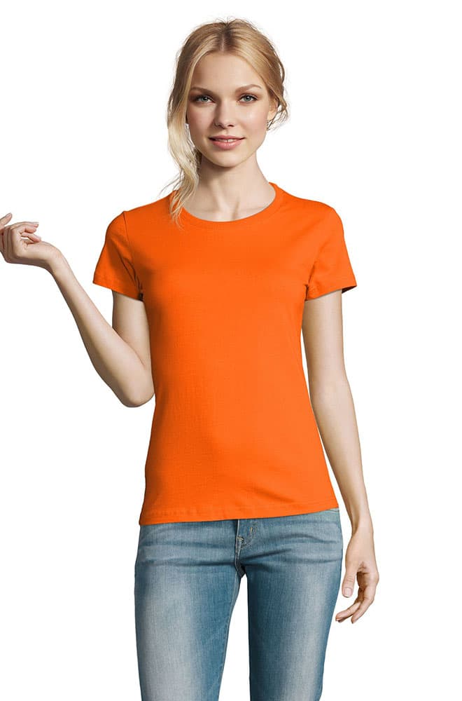 Sols Ženska pamučna majica Imperial Orange veličina L 11502
